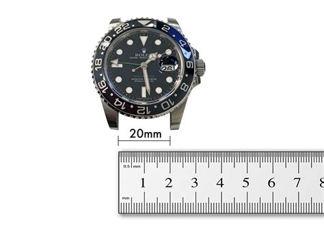 rolex lug width